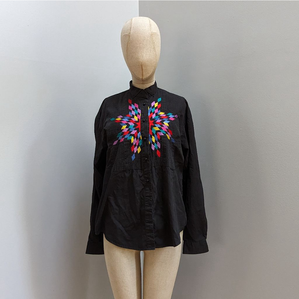 Southwest Canyon Vintage 1993 Embroidered Southwestern Button Up - Picture 2 of 9